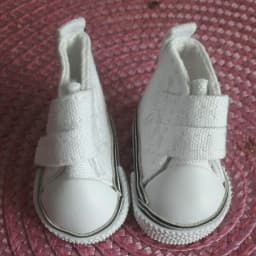 5 Cm Doll Shoes Denim Canvas Mini Toy Shoes1/6 Bjd Sneackers Boots for Russian Diy Handmade Doll