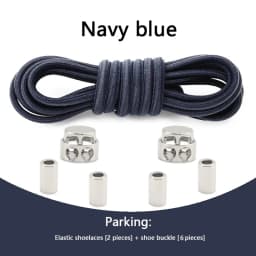 Tieless Elastic Shoe Laces No Tie Shoelaces Round Shoelace Sneakers for Kids and Adult with Strong Lock and Speed Shoestrings