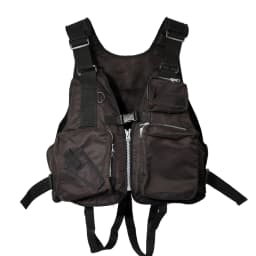 Fishing Vest Life Jacket With Fixing Strap Adjustable Vest with Whistle Mesh Breathable Multiple pockets Buoyancy Suit Outdoor