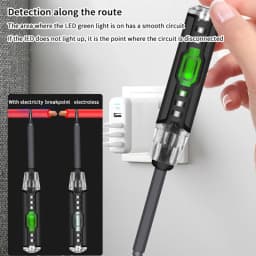 1-3 Set ANENG B05 Screwdriver Kit Word/cross Screwdrivers Indication Pen Meter Electric Pencil Electrician Tester Pen Tools