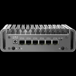 6*LAN 2.5GbE Mini PC 12th Gen Intel N150 6xi226-V Firewall Router DDR5 2*HDMI2.1 TPM2.0 AES-Ni ESXI Computer Window11