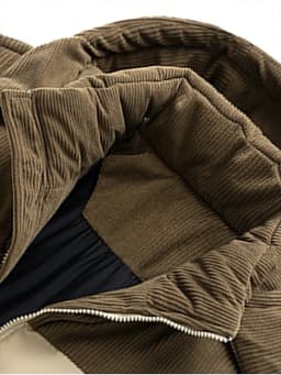Men’s Winter Puffer Jacket Cotton Padded Warm Hooded Windbreaker Coat Outdoor Casual Thick Parka for Cold Weather Streetwear