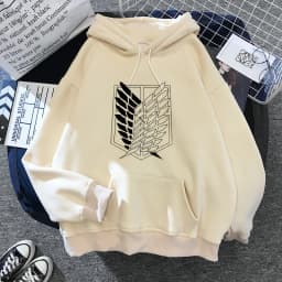 90s japanese Anime Attack on Titan Shingeki No Kyojin Graphic Hoodies Men Unisex Oversized Funny Cartoon Sweatshirt Hoody Male