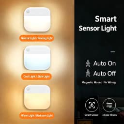 Night Light Motion Sensor With LED Light EU Plug Lamps Children'S Night Light Wireless Night Lamp For Bedside Table Bedroom