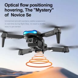 ZNLYRION Dual Camera FPV Drone Optical Flow Hover Foldable RC Quadcopter APP Path Flight Beginner Drone Toy