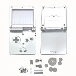 New Shell Case for GBASP Housing GBA SP Shell with Buttons Sets Replacement for Gameboy Advance SP Game Accessories