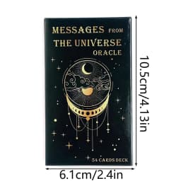 NEW Messages From The Universe Oracle A 54 Cards Deck,English Version Of Fate Divination Card Game,Family Party Games