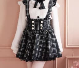 Japanese Mine Double Butterfly Braid Buckle Leather Ring High Waist Skirt Shorts Women Liz Sweet Pink Lace Pleated Short Skirt