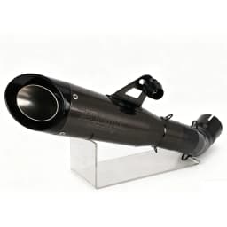Motorcycle Exhaust System Slip On Exhaust Muffler Tail Pipes For Kawasaki Z900 2017 - 2021 Round Black Muffler