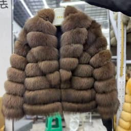 Real Fox Fur Turn-down Colla Coat With Genuine Leather Wholeskin Natural Fox Fur Jacket Outwear Luxury Women Winter New