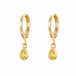 CRMYA Silver Gold Filled Dangle Earrings For Women CZ Zircon Long Water Drop Earring Men Jewelry Circle Ear Ring Wholesale