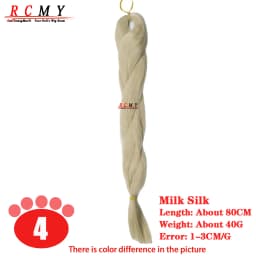 RCMY Red Milk Silk Doll Wig BJD/SD Doll Hair Rooting Doll Wigs Transplant Hand-crocheted Pink Gold Black Doll Hair Accessories