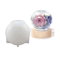 Silicone Crystal Ball Mold Round Ball Mould DIY Crafts Ornaments Decor for Epoxy Resin Jewelry Making Tools Soap R3MC