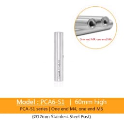 PCA-S/PCA-S1 Series Height 30-100mm Optional Stainless Steel Support Rod 12mm Lifting Adjustment Rod Optical Scientific Research