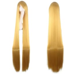 100cm Colourful Wig Long Staight Cosplay Anime Costume Party Wigs Synthetic Heat Resistant Wig