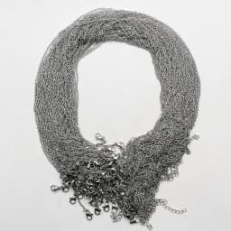 100pc 2MM jewelry stainless steel cords chain good Necklace lanyard pendant clasp lobster clasp 45cm 50cm fashion Wholesale
