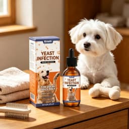 Kriath Dog Supplement Drops Promote Nutrient Absorption Improve Immune Defense Ability Gentle Formula Dog Oral Liquid Supplement