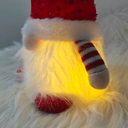 30cm Christmas Doll Elf Glowing Gnome with Led Night Light 2025 Christmas Decorations for Home Xmas Navidad New Year Gifts