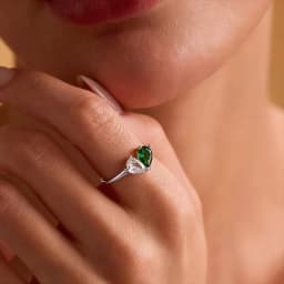 Custom Heart Birthstone Ring Elegant Women Personalized 2 Birthday Stone Anillos Couples Gold Color Jewelry Mothers Day Gifts
