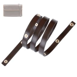 Berry&Snowy Luxury Shoulder Strap Replacement For LV Fiorentine Bag Accessories Vachetta Leather Strap