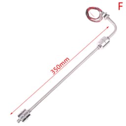 30Styles 45-400mm Stainless Steel Float Switch Tank Liquid Water Level Sensor Double Ball Switch Tank Pool Flow Sensors Float