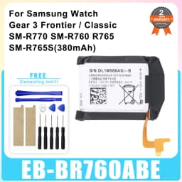 New Replace Battery For Samsung Galaxy Watch Gear Live/S2 classic/Gear S4/Gear 1/Active 1 2 3/ Watch 3/ Gear S/Gear 2/WATCH 4