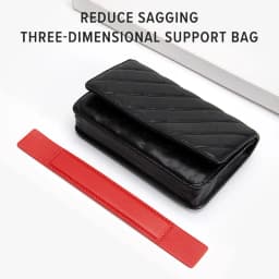 CRAZYSMITH Leather Bag Base Shaper For Chanel Woc Insert Portable Support Bottom Pad Handbag Inner Transformation Accessories
