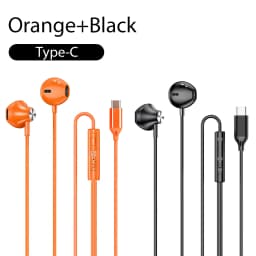 Wired Headphones For ios Android In Ear Earphones HiFi Surround Sound USB Type C Music Gaming Earplugs For iPhone 17 Pro Samsung
