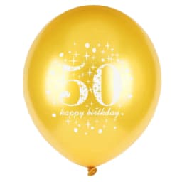 5Pc Happy Birthday Decoration Gold Rose Black 16 18 30 50 60 70 80 90 Years Birthday Party Digital Ballon Latex Party Supplies