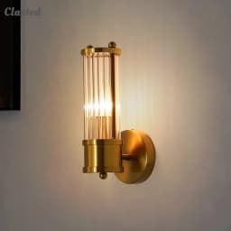 Nordic Minimalist Wall Lamp Living Room Background Wall Staircase Hallway Light Luxurious Crystal Light Bedroom Bedside Lamp