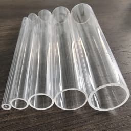 Quartz Capillary Tube OD 2mm to 25mm Hollow Bar Rod Silica Single-Bore Glass Pipe High Temperature Quartz Glass Hollow Tube