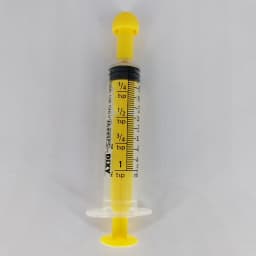 Color straight mouth syringe 5ml 10ml with plastic cap