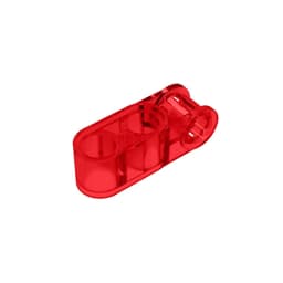 MOC PARTS GDS-936 Technical, Axle and Pin Connector Perpendicular 3L with 2 Pin Holes compatible with lego 42003 Assembles