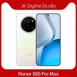 Google Play China Version New Honor X80 Pro Max Phone Snapdragon6 Gen5 6.8inch LTPS AMOLED 120Hz 11000Mah 90W 50MP NFC OTA