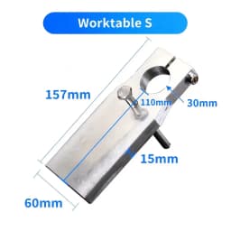 ZONESUN Hot Foil Stamping Machine Plate Working Board for Embossing Machine Embosser Stamp Shoes Leather Handbag