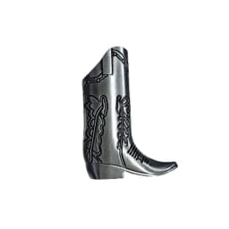 Shiny Zinc Alloy Chromed Metal Shell For Small Bic Lighter J5 J25 No Lighter