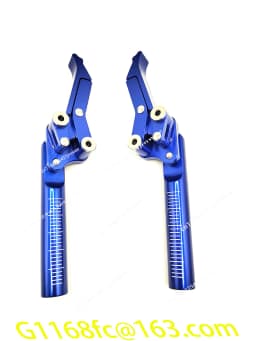 1 Pair High-quality Aluminum Alloy Accessories New Rehabilitation Products Accessories Sports Wheelchair Brakes 100%