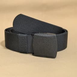 Metal Free Men's Elastic Belt Quick Release Nylon Buckle Soft Fiber Unisex Stretch Girdle Hiking Fishing Sport Belt