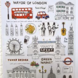 Creative London Vacation Stickers Diary Sticker Scrapbook Decoration PVC Stationery Stickers