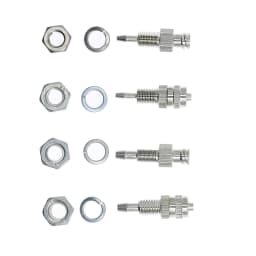 Luer Lock Adapter Fitting Dispenser Connector Metal Nickel Plated Brass Threading Plate Fixed Adapter Needle Conversion Gas Pipe