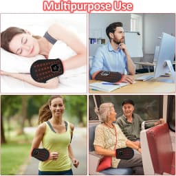 660nm 850nm Mul-tifunctional Massage Red Light Therapy Hand Gloves for Hand Pain Release