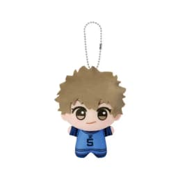 New Anime Blue Lock Hiori You Isagi Yoichi Cosplay Plush Doll Fluffy Maumet Pendant Puppet Keychain Keyring Charm Custom Gifts