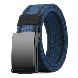 Men Female Belts Military Nylon Adjustable Belt Men Outdoor Travel Tactical Waist Belt with Plastic Buckle for Pants