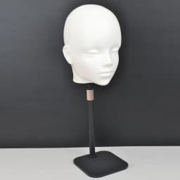 Mannequin Head Wig Stand With Adjustable Wig Tripod Stand Holder For Wigs Making Display With T Pins/Wig Cap Training Practice