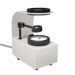 Desktop Polariscope for Gemstones & Crystals | Cold Light Source Refract Analyzer | Professional Mineral ID Tool