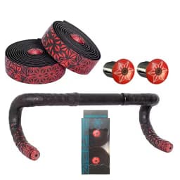 Road Bike Bar Tape Gradient Color Handlebar Tapes EVA/PU Soft Anti-Vibration Wrap Tape Durable Bar Bartape