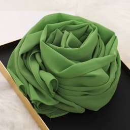 2025 Muslim Hijab Scarf With Zipper Plain Bubble Chiffon Ready to Wear Veiled Hijab Wrap Solid Shawls Headscarf Turban Ramadan