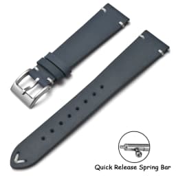Quick Release Crazy Horse Leather Watch Band 18mm 20mm 22mm Brown Leather Watch Bracelet Men Women for Seiko Omega Huawei Belt