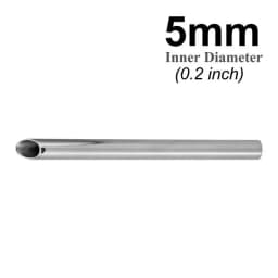 Body Piercing Tool Piercing Receiving Tube 1Pcs Stainless Steel for Ear Navel Tongue Piercing Work