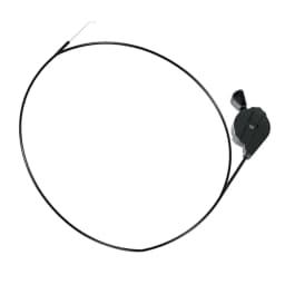 72 Inch Throttle Cable for Lawn Mowers Black Replacement Control Line Compatible with For most Push and Riding Mowers